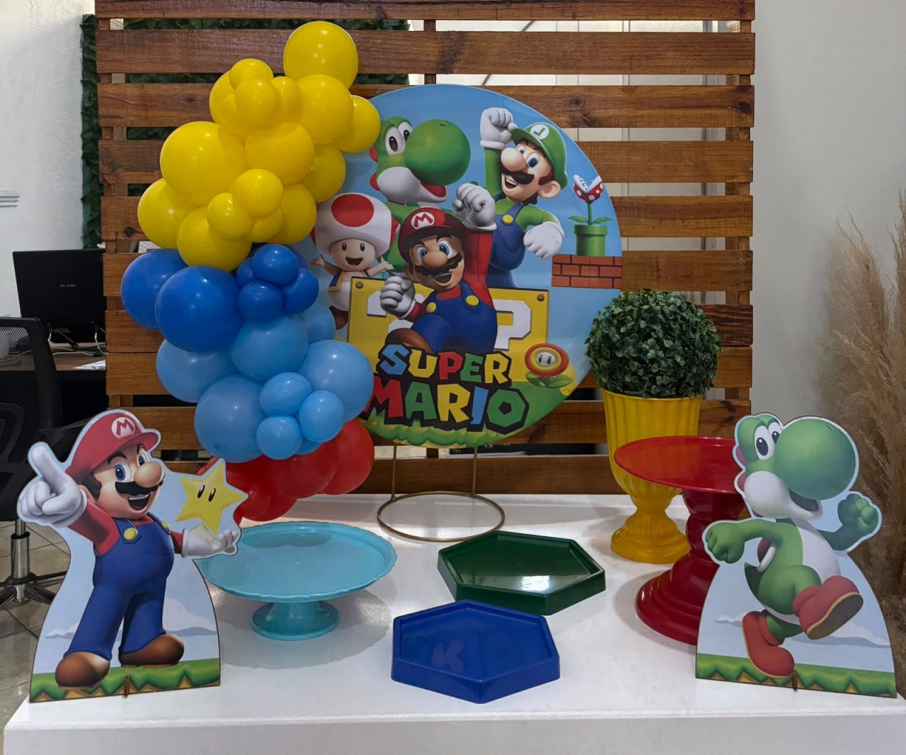 Kit Festa Na Mesa Super Mario - Cantinho da Alegria KC