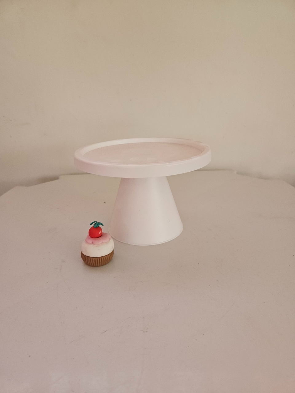Boleira Cone 21Cm Branco - feste_se_peguemonte