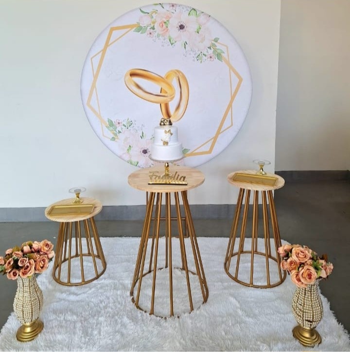 Kit Especial Casamento Dourado Aliança - feste_se_peguemonte