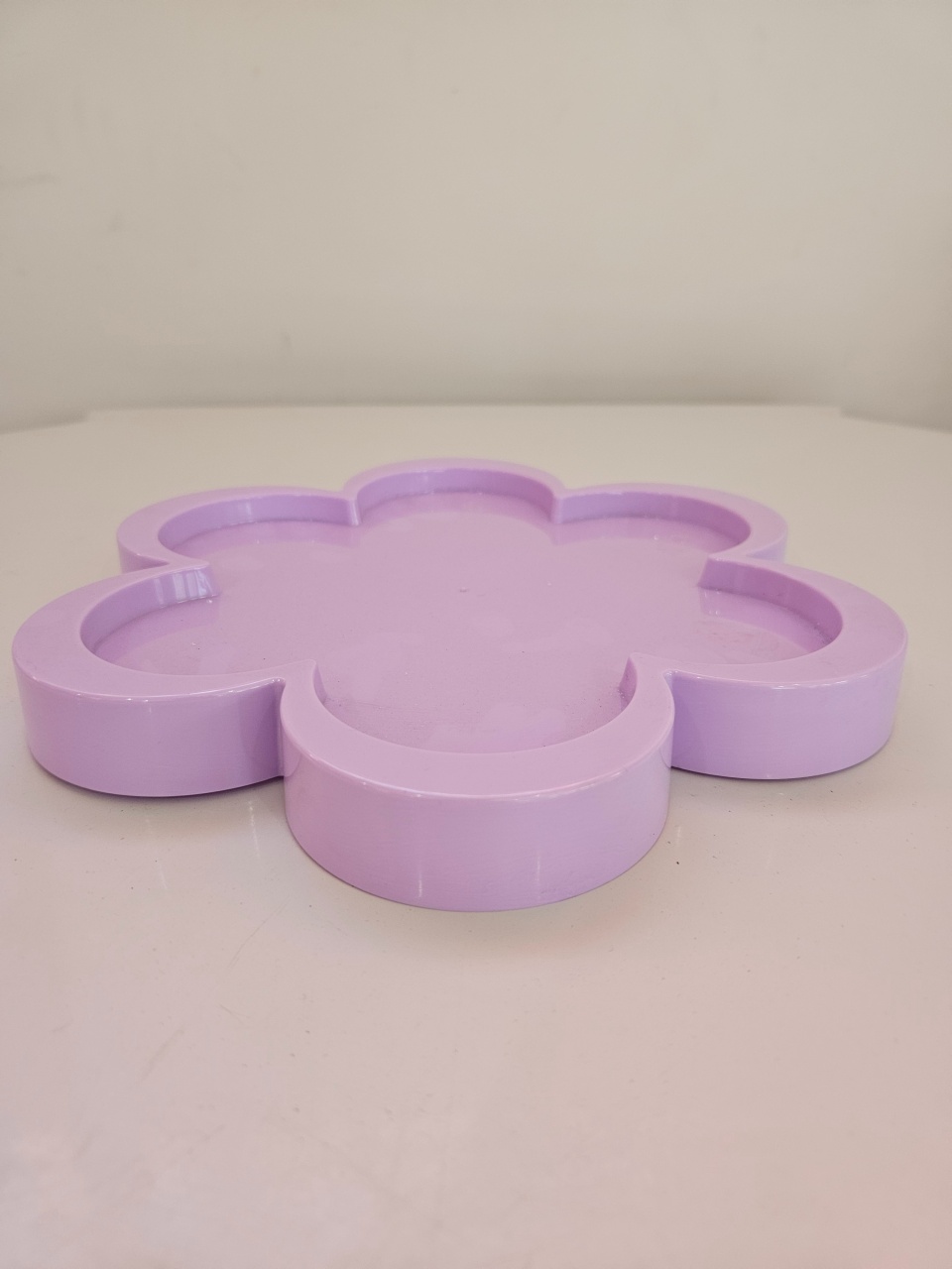 Bandeja Floratta 25Cm Lilás Candy  - feste_se_peguemonte