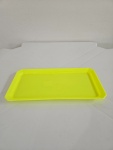 Bandeja 30X16 Amarelo Neon Borda Reta Texturizada  - imagem 2