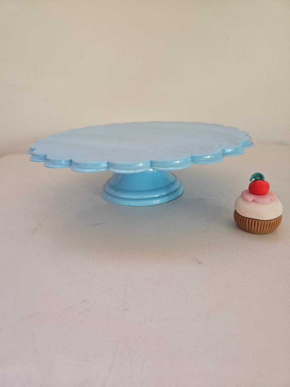 Boleira Gb Borda Ondulada 26X7 Azul Claro/ Bebê  - feste_se_peguemonte