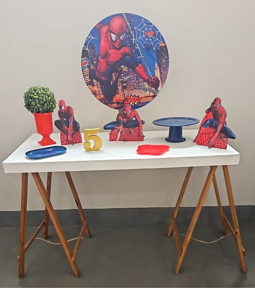 Mini Kit Básico Homem Aranha (Super Herói) - feste_se_peguemonte