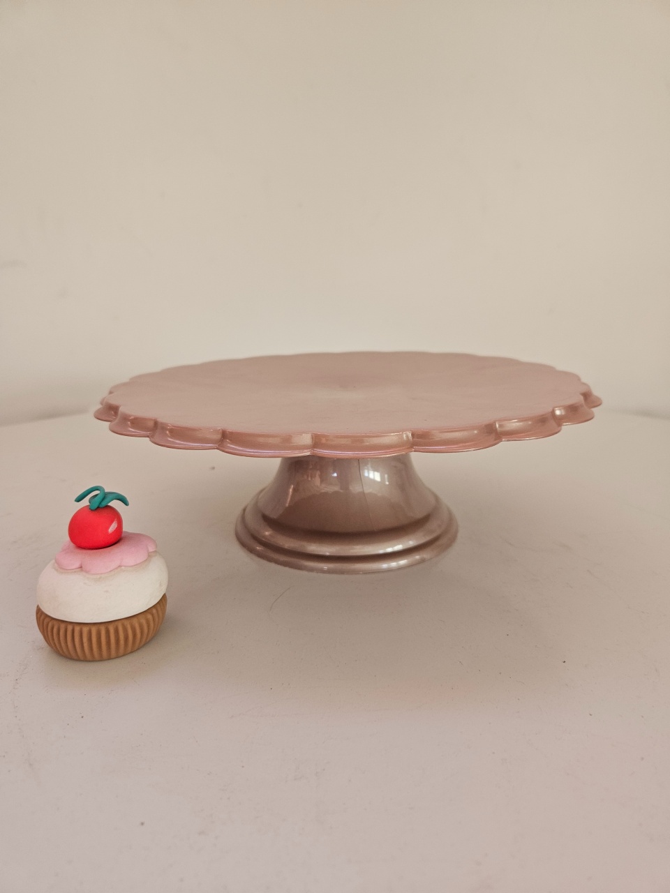 Boleira Gb Borda Ondulada 22X7 Rose Gold - feste_se_peguemonte