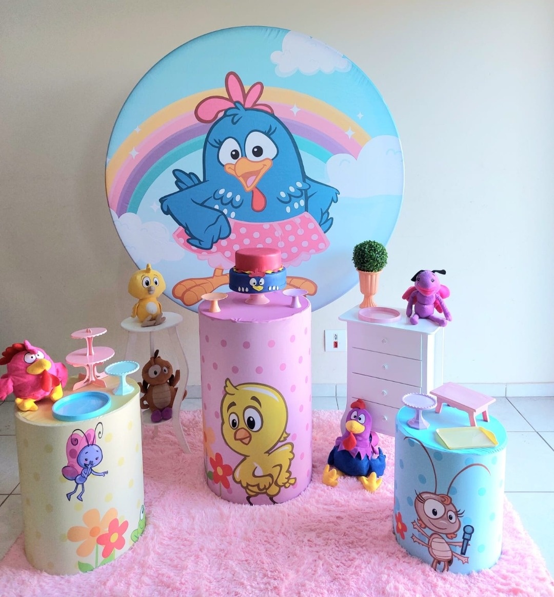 Kit Galinha Pintadinha - feste_se_peguemonte