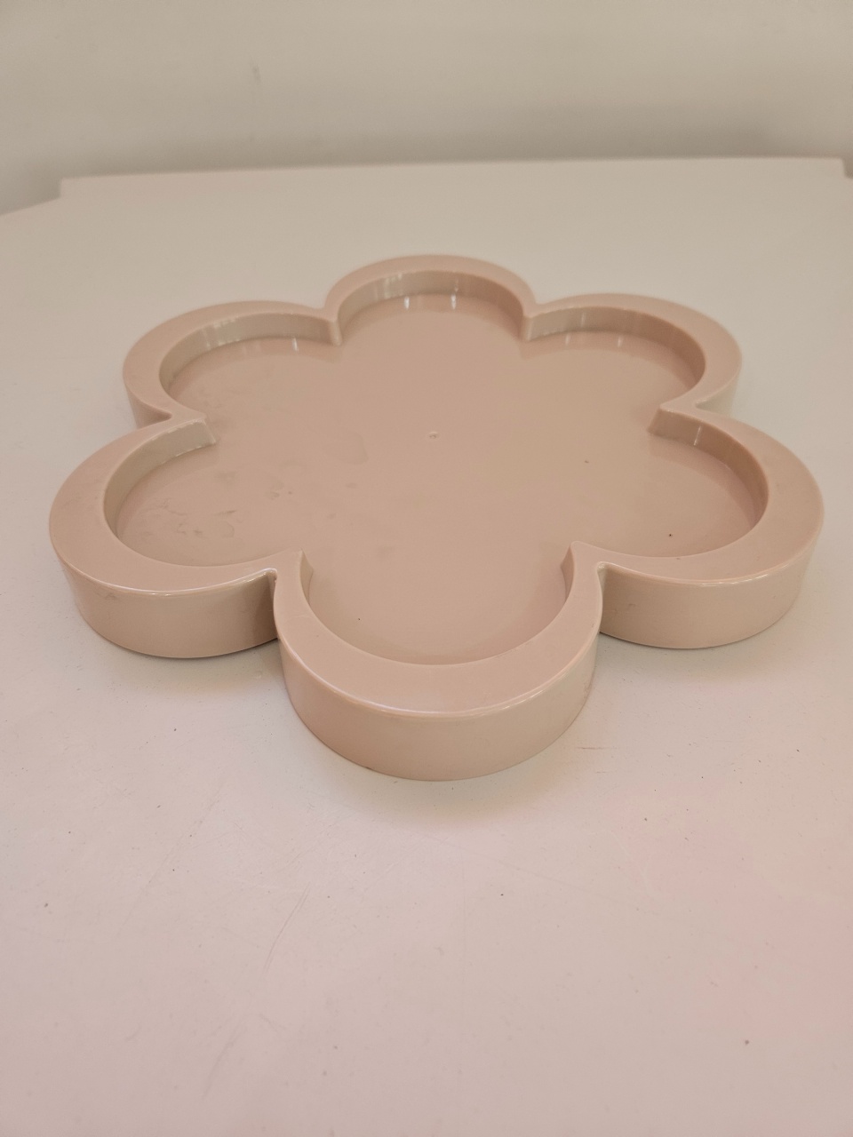 Bandeja Floratta 25Cm Nude   - feste_se_peguemonte