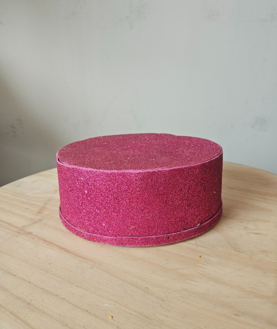 Bolo Base Avulsa Para Bolo Rosa Brilhante  - feste_se_peguemonte