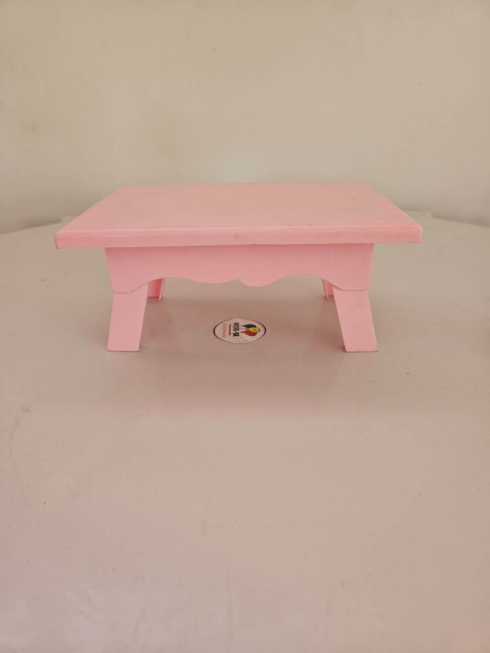 Mesa Para Doces 20X14X8 Rosa Bebê  - feste_se_peguemonte
