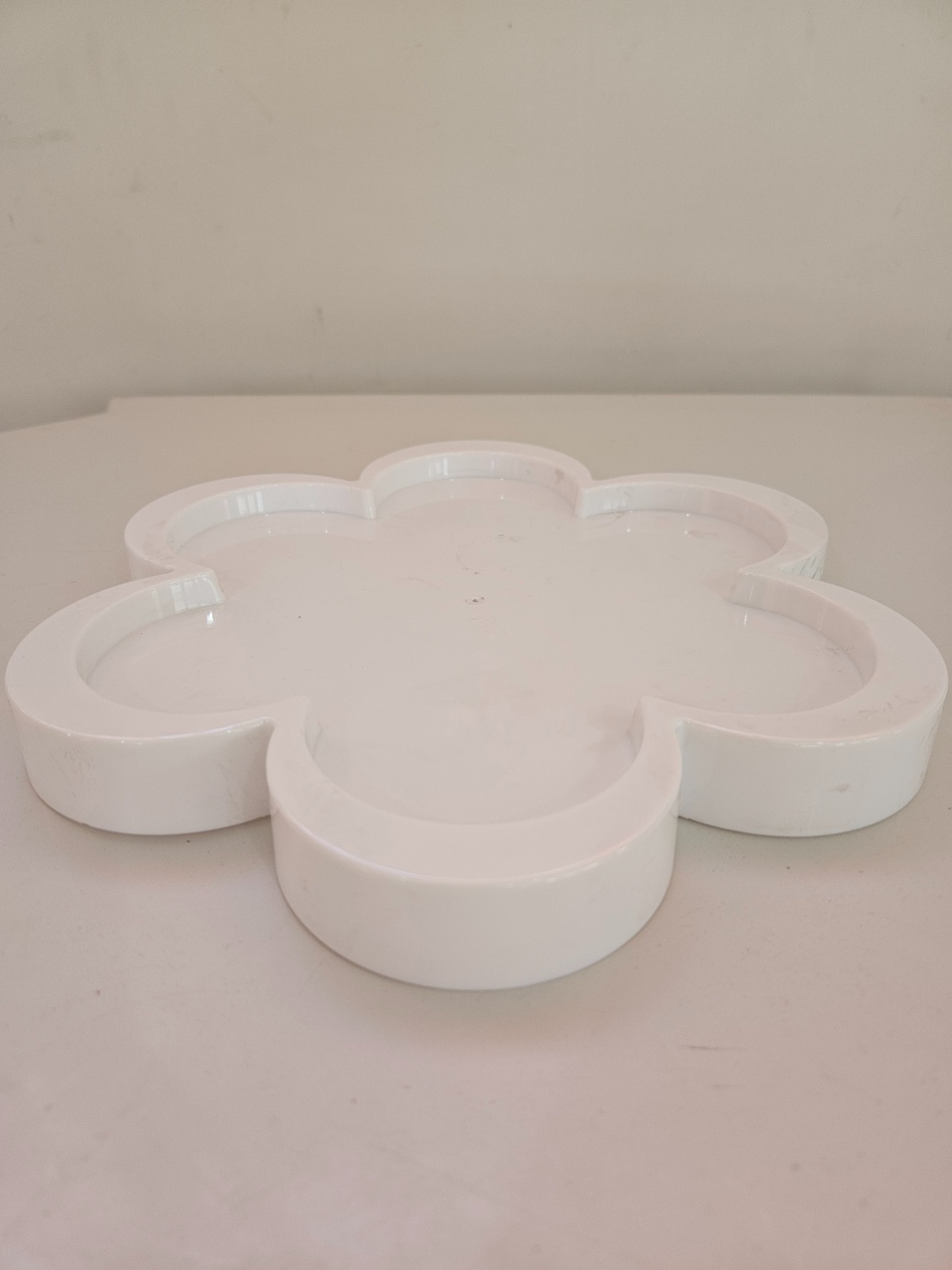 Bandeja Floratta 25Cm Branco - feste_se_peguemonte
