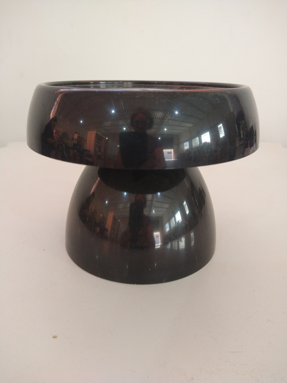 Boleira Cogumelo Borda Larga Preto 13X12   - feste_se_peguemonte