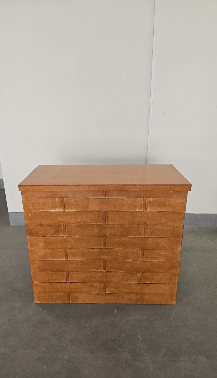 Mesa Dobrável  Trançada Gg 81X92X43 - feste_se_peguemonte