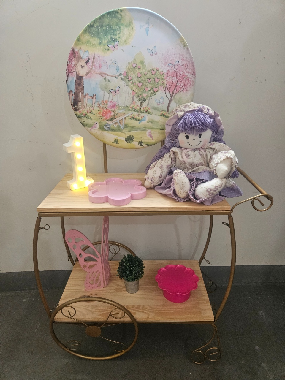Mini Kit Especial Boneca de Pano (Meu 1O Aniversário) - feste_se_peguemonte