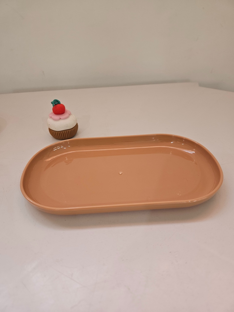 Bandeja Oval 22X13 Caramelo Claro - feste_se_peguemonte