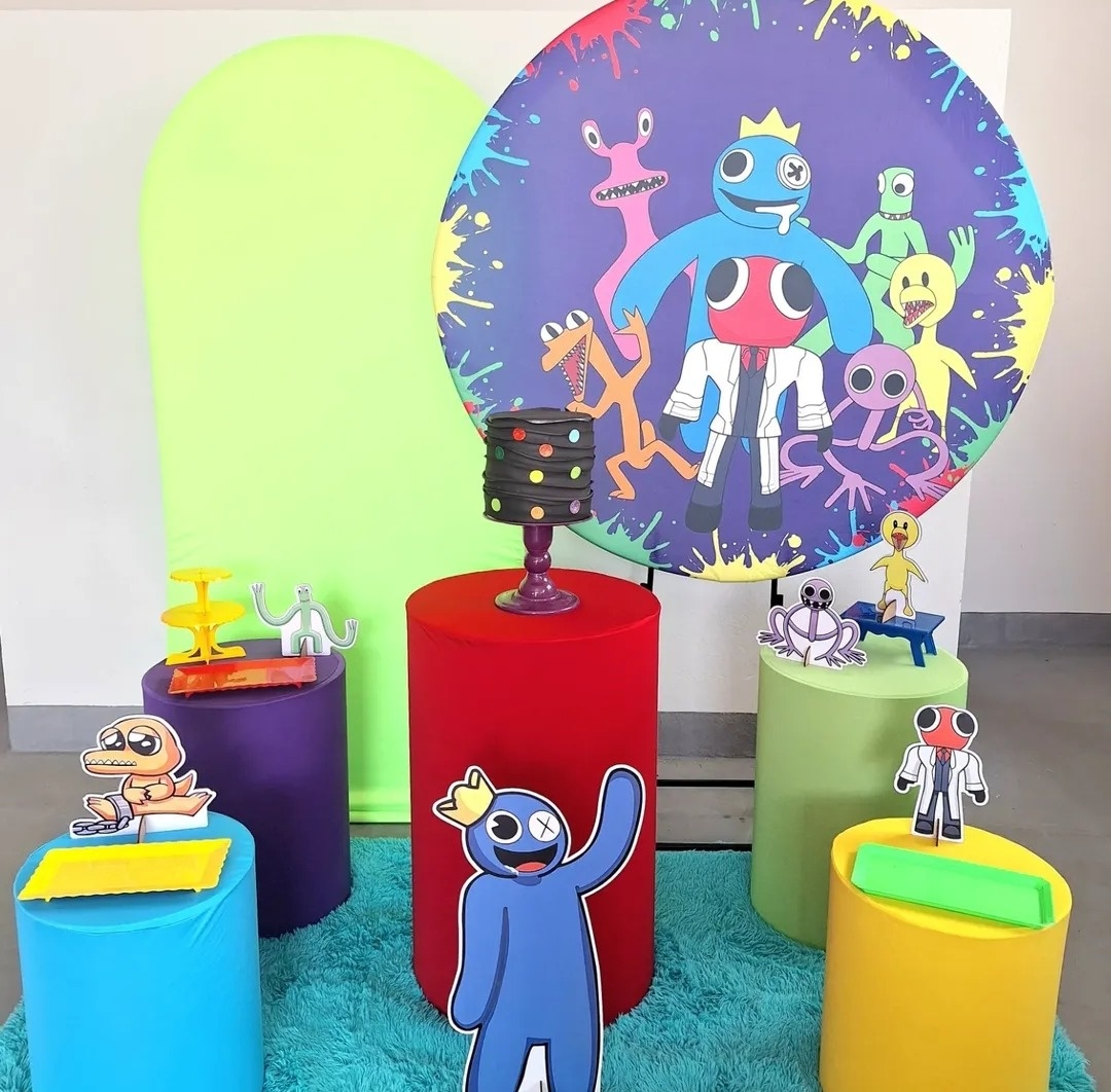 Kit Rainbow Friends - feste_se_peguemonte