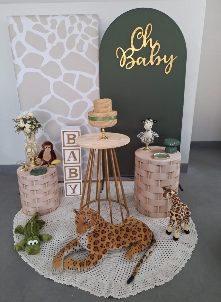 Kit Safari (Oh Baby) (Chá de Bebe) - feste_se_peguemonte