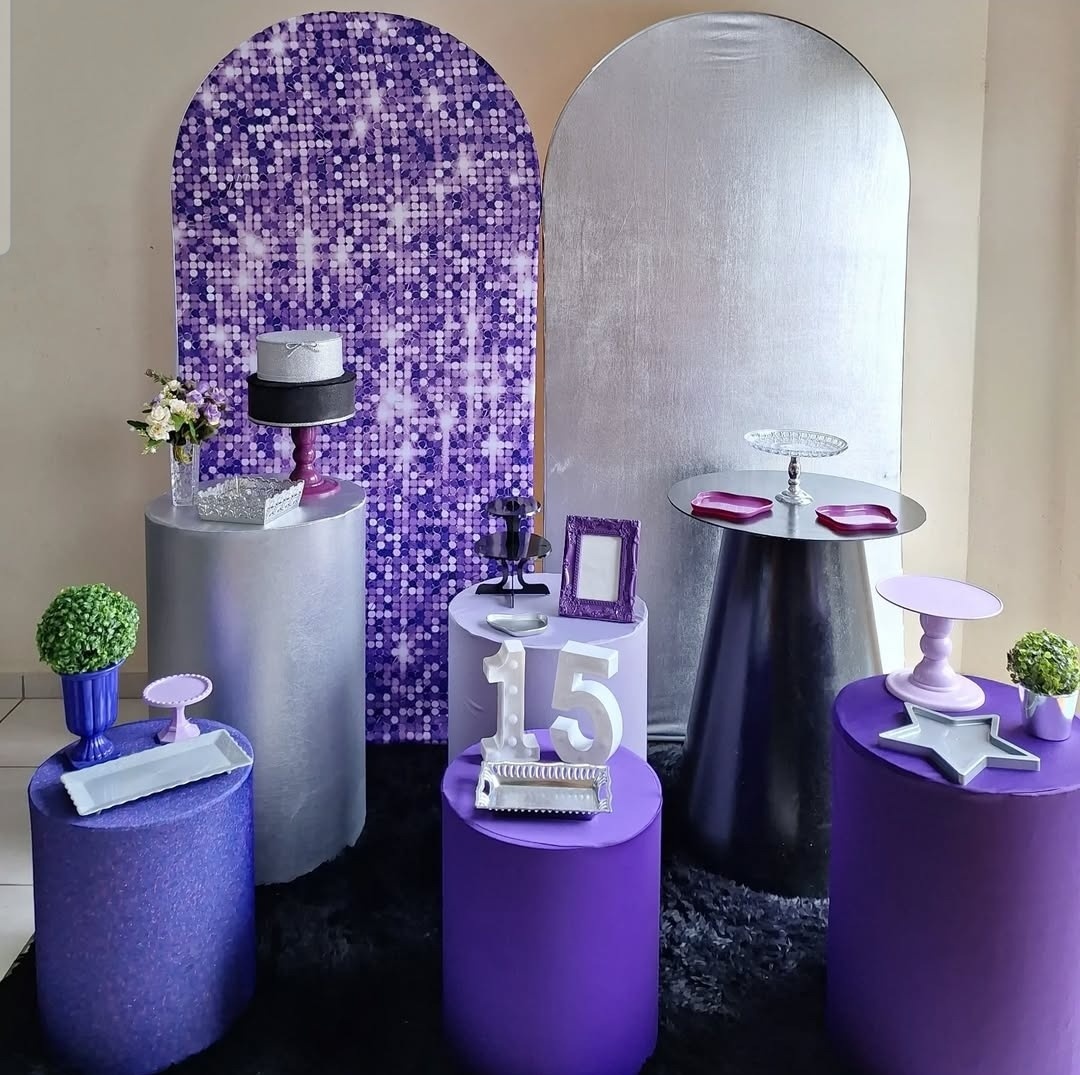 Kit Euphoria (Roxo Prata) - feste_se_peguemonte