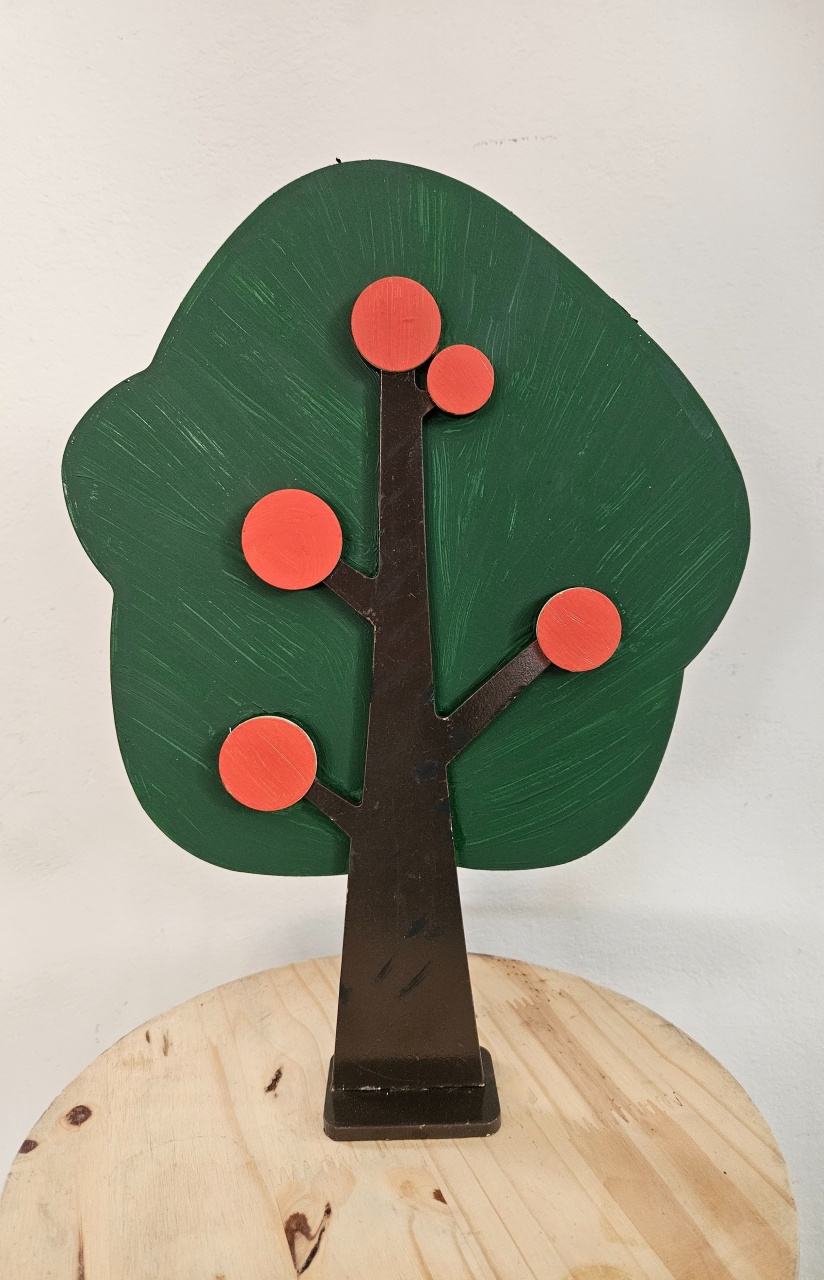 Árvore Com Frutos (42Cm) - feste_se_peguemonte
