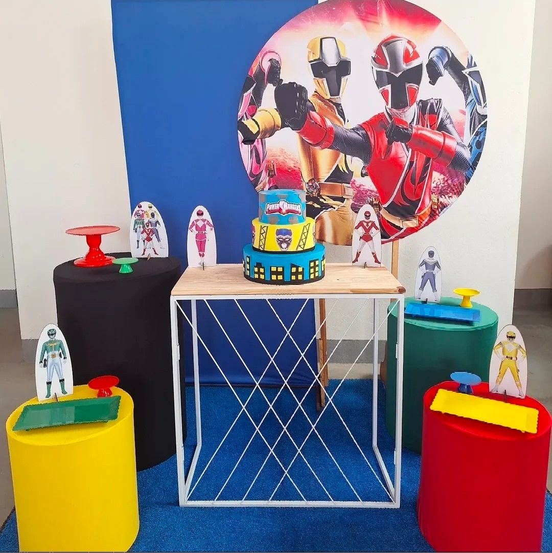 Kit Power Rangers (Série Japonesa) - feste_se_peguemonte
