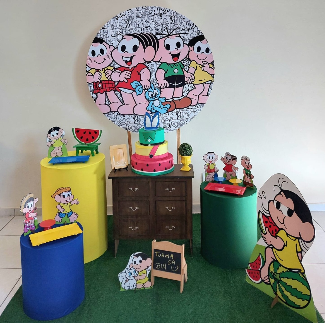 Kit  Turma da Mônica - feste_se_peguemonte