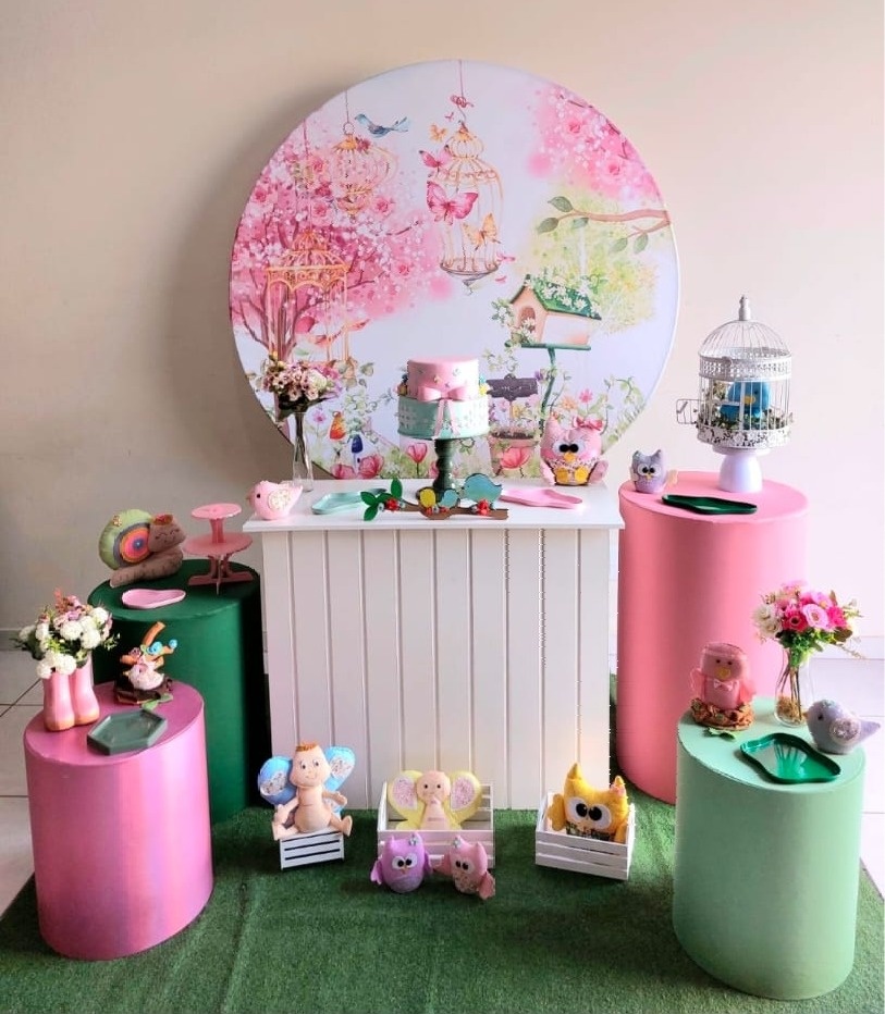 Kit Jardim Encantado Com Corujinhas - feste_se_peguemonte