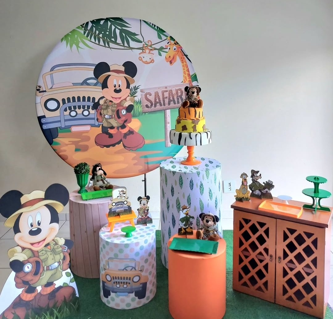 Kit Safari Do Mickey Mouse (Disney) - feste_se_peguemonte