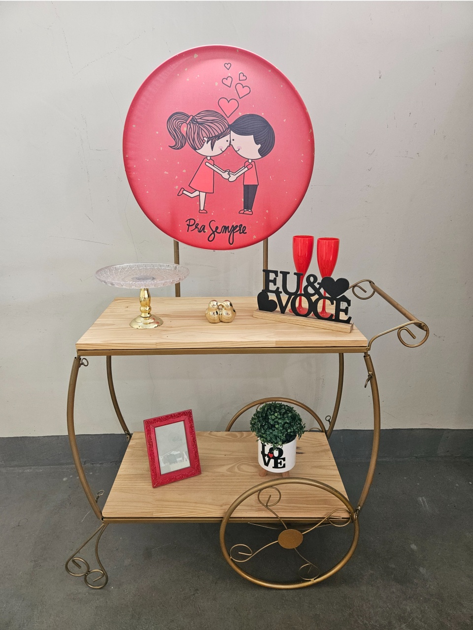 Mini Kit Especial Casal Apaixonado (Dia dos Namorados, Noivado, Bodas de Rubi) - feste_se_peguemonte
