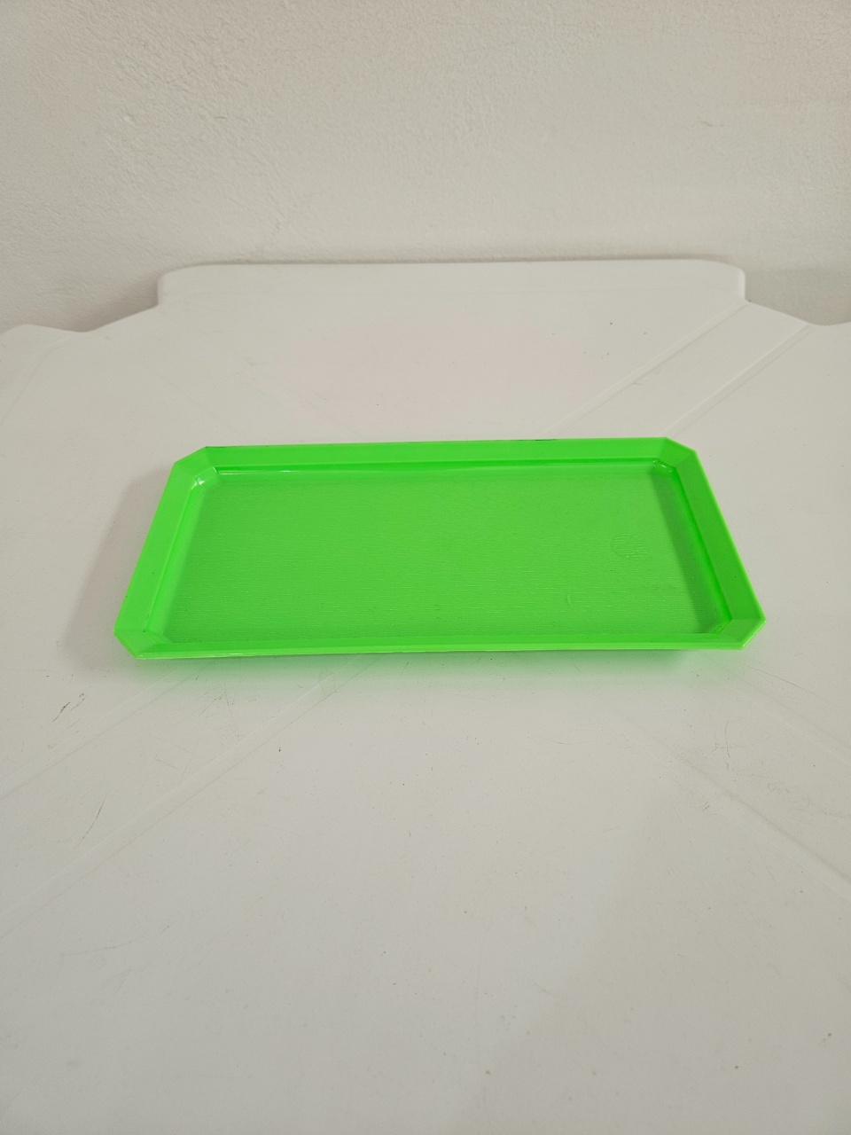 Bandeja 30X16  Verde Neon Texturizada - feste_se_peguemonte