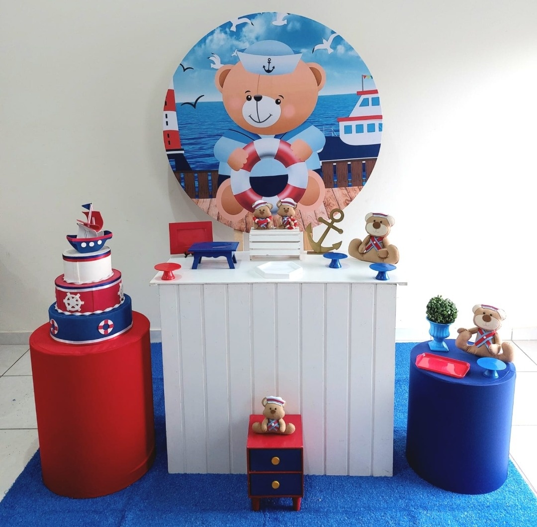 Kit Ursinho Marinheiro - feste_se_peguemonte