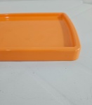Bandeja Laranja Borda Arredondada 27X16  - imagem 2