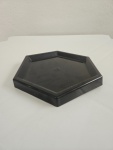 Bandeja Sextavada 17Cm Preto  - imagem 2
