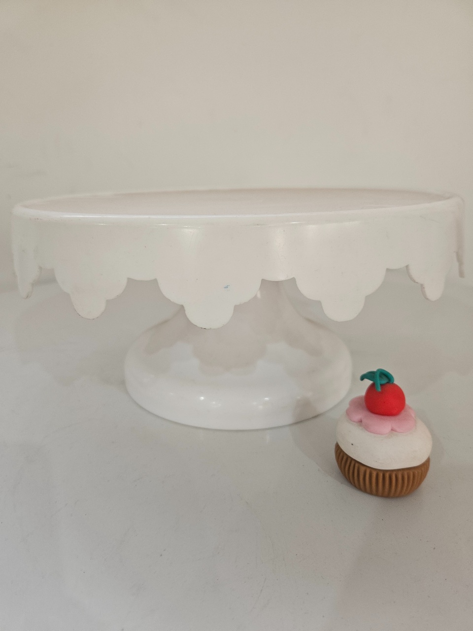 Boleira G Detalhe Na Borda 27X12 Branco  - feste_se_peguemonte