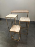 Mesa de Apoio P Dourado - imagem 2