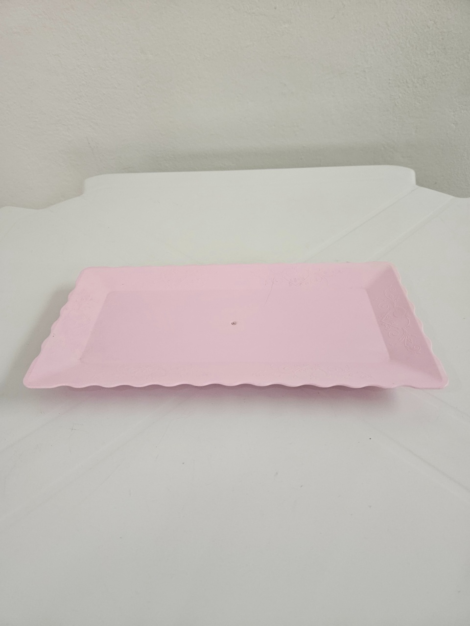Bandeja 30X15 Rosa Bebê  - feste_se_peguemonte