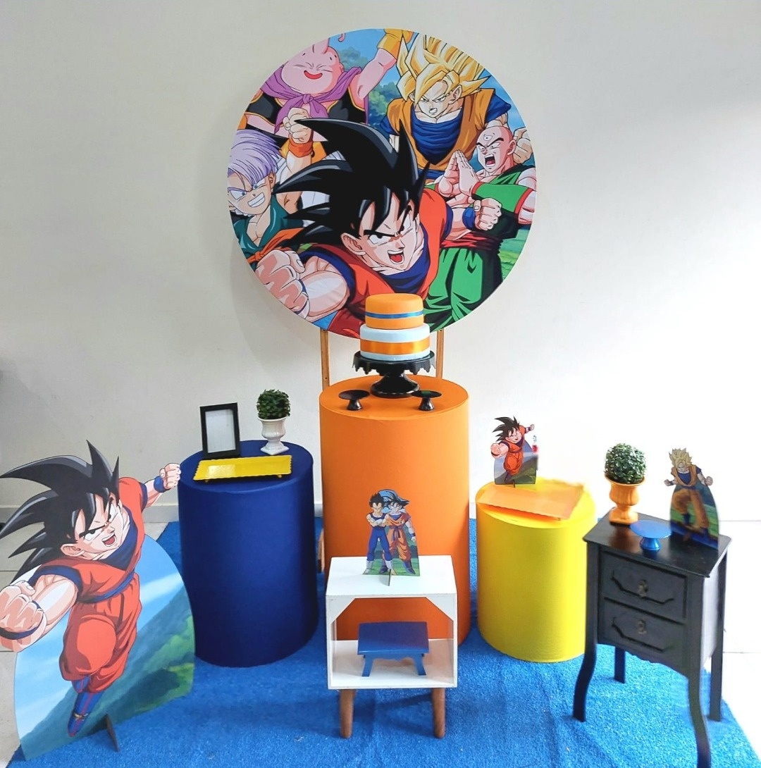 Kit Dragon Ball (Goku) - feste_se_peguemonte
