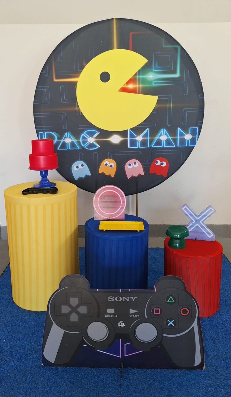 Kit Pac Man (Video Game) - feste_se_peguemonte