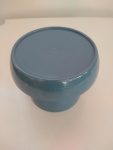 Boleira Cogumelo Borda Larga Azul Gris 13X12   - imagem 2