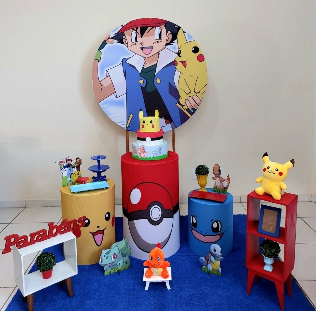 Kit Pokemón (Desenho Japonês) - feste_se_peguemonte