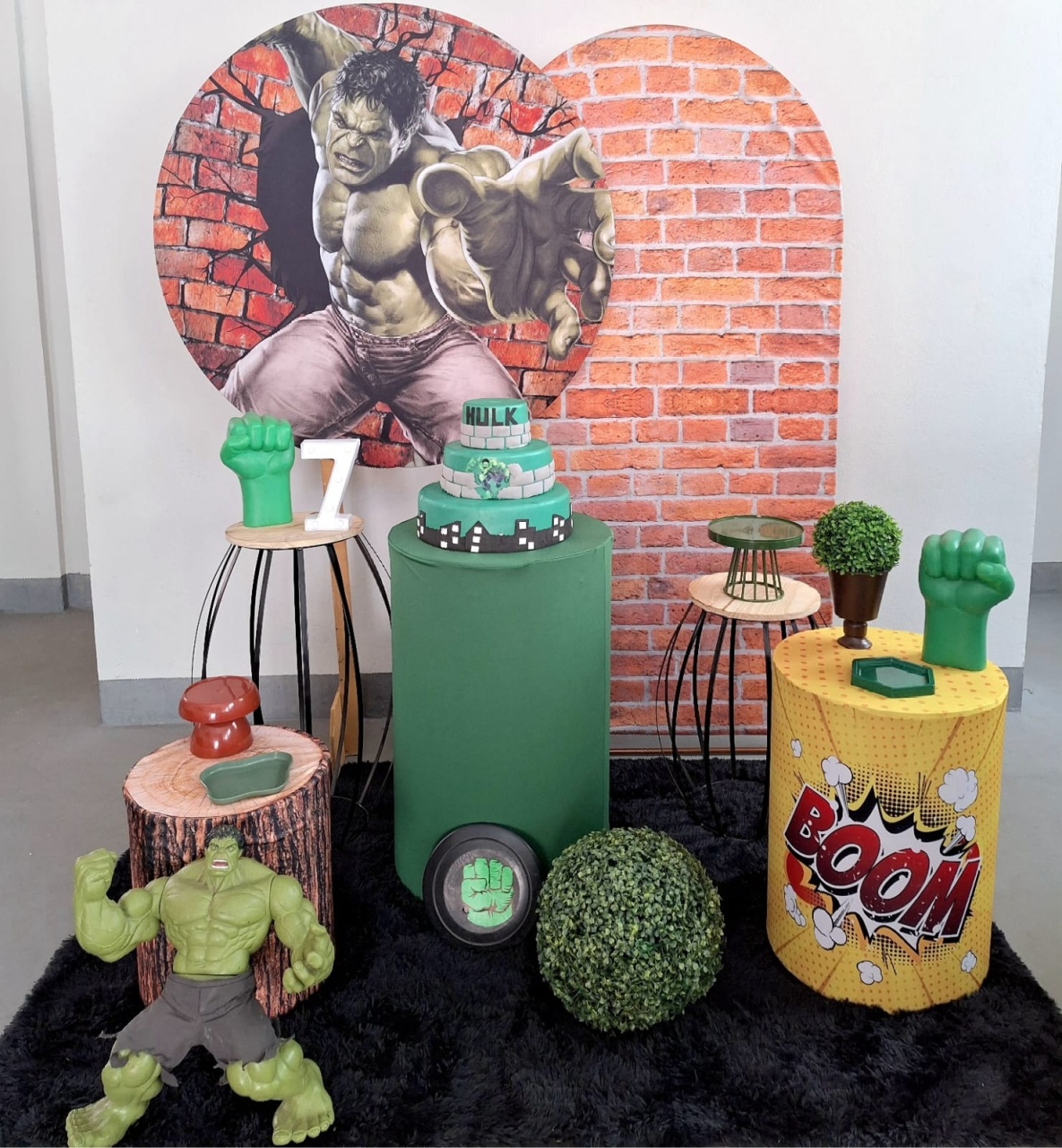 Kit Hulk I (Super Héroi) - feste_se_peguemonte