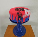 Bolo 1 Camada Homem Aranha  - imagem 1
