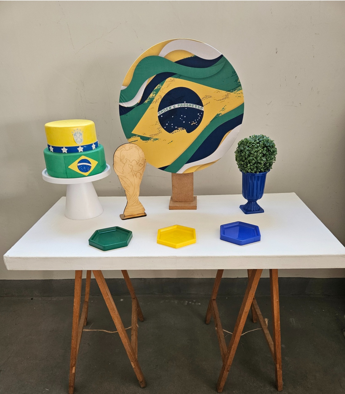 Mini Kit Básico Brasil (Copa Do Mundo) - feste_se_peguemonte