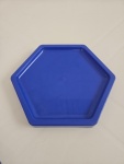 Bandeja Sextavada 18Cm Azul Bic  - imagem 1
