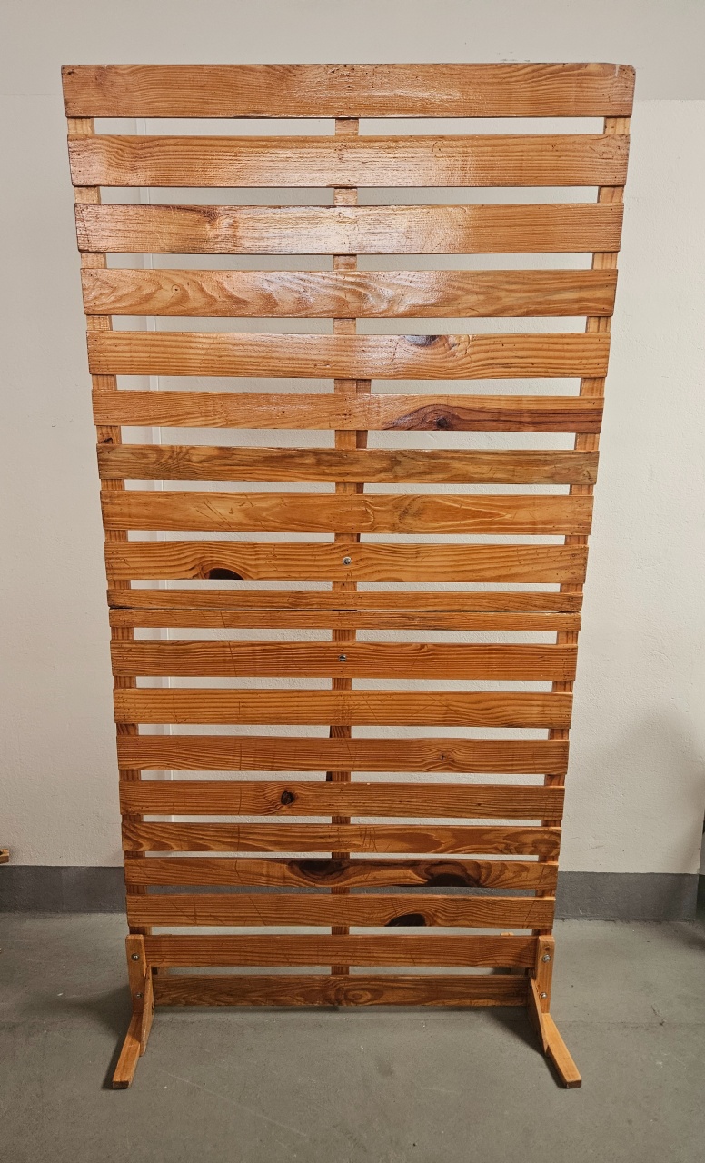 Painel de Palete Para Montar 2X1 - feste_se_peguemonte
