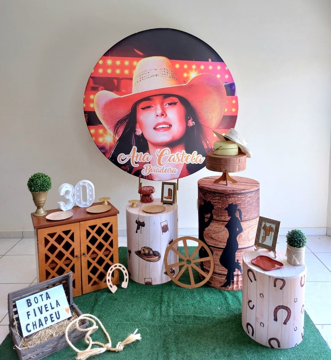 Kit Ana Castela - Boiadeira (Painel Na Costura) - feste_se_peguemonte