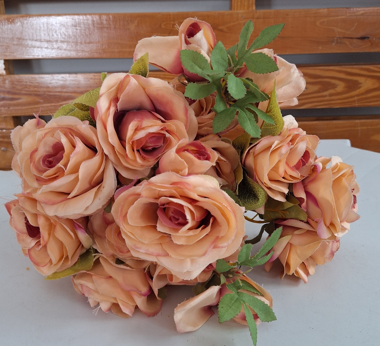 Arranjo de Flor Salmón Duplo - feste_se_peguemonte