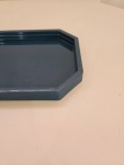 Bandeja Retangular 30X16Cm Azul Petróleo  - imagem 2