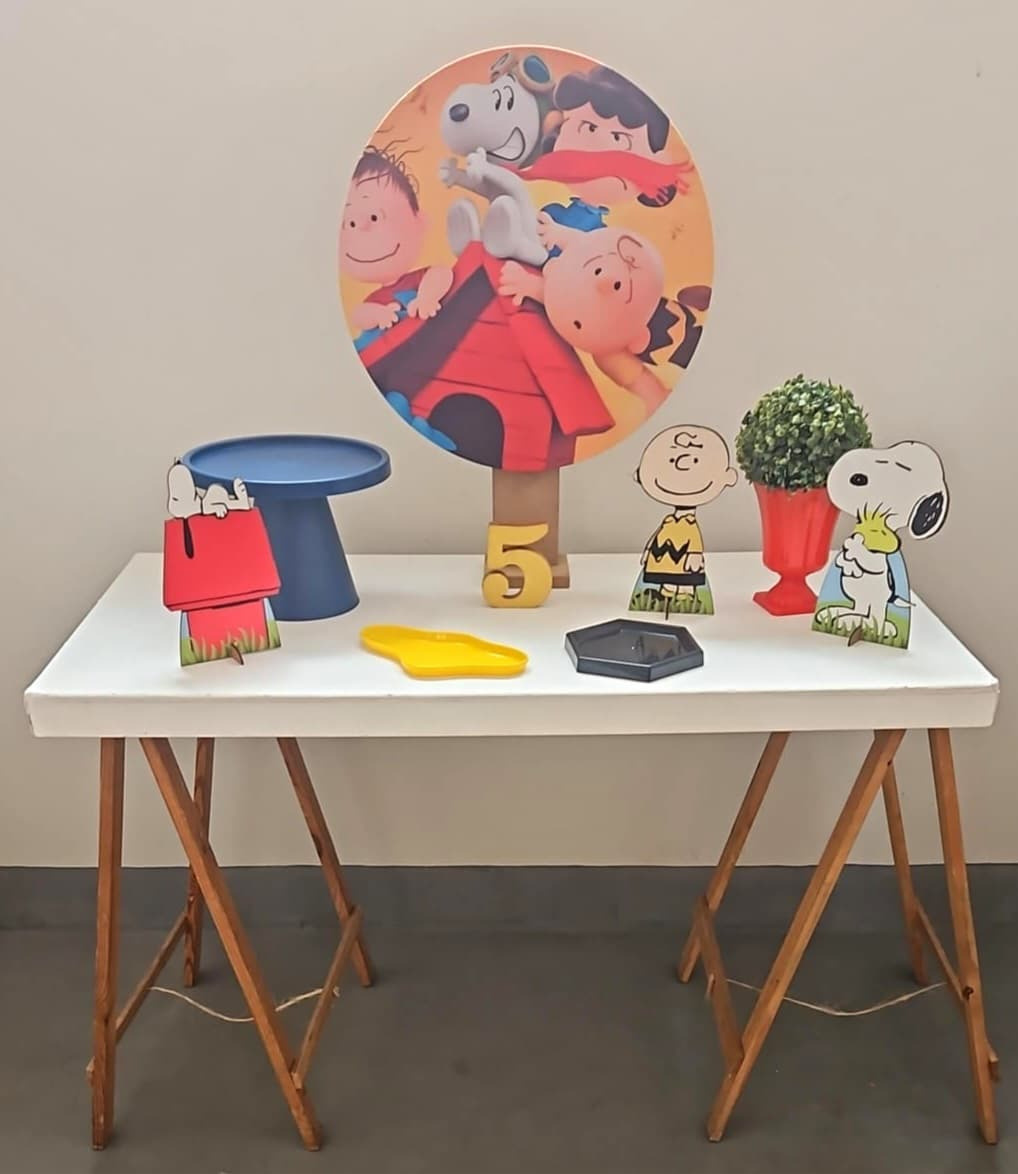 Mini Kit Básico Snoopy  - feste_se_peguemonte
