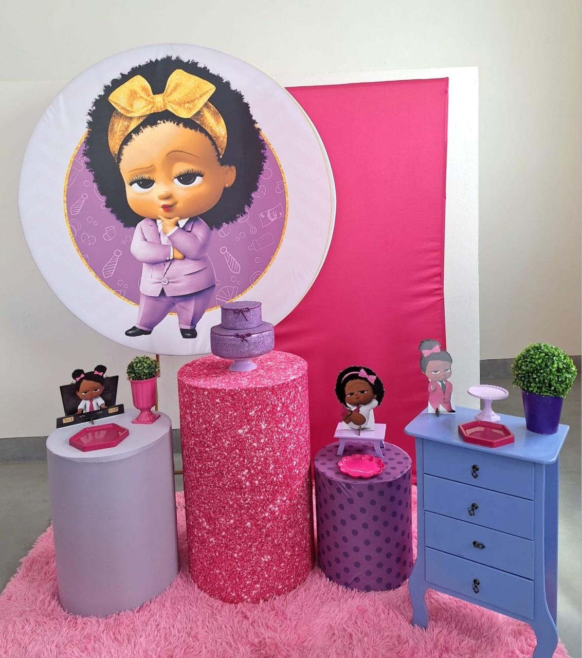 Kit Poderosa Chefinha I (Rosa) - feste_se_peguemonte