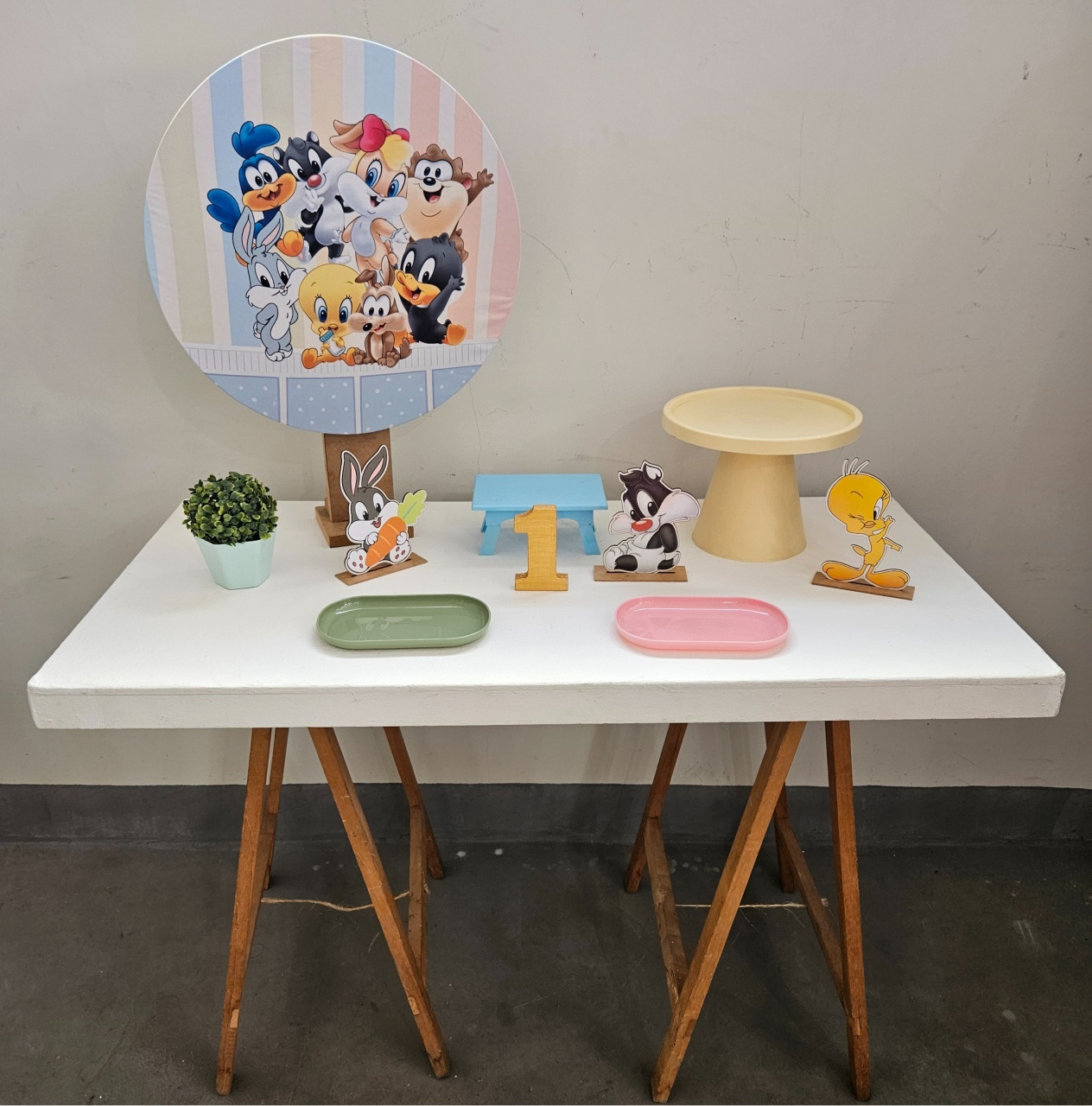 Mini Kit Básico Looney Tunes Baby - feste_se_peguemonte