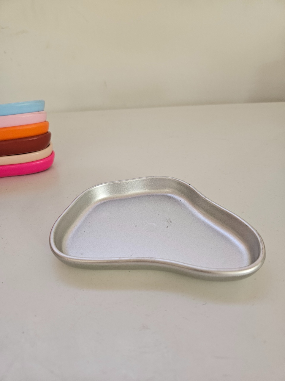 Bandeja Orgânica 130 (Pêra) Prata - feste_se_peguemonte