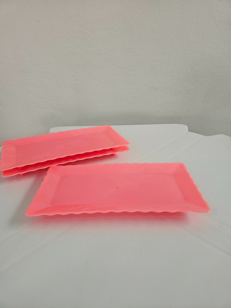 Bandeja 30X15 Rosa Neon - feste_se_peguemonte